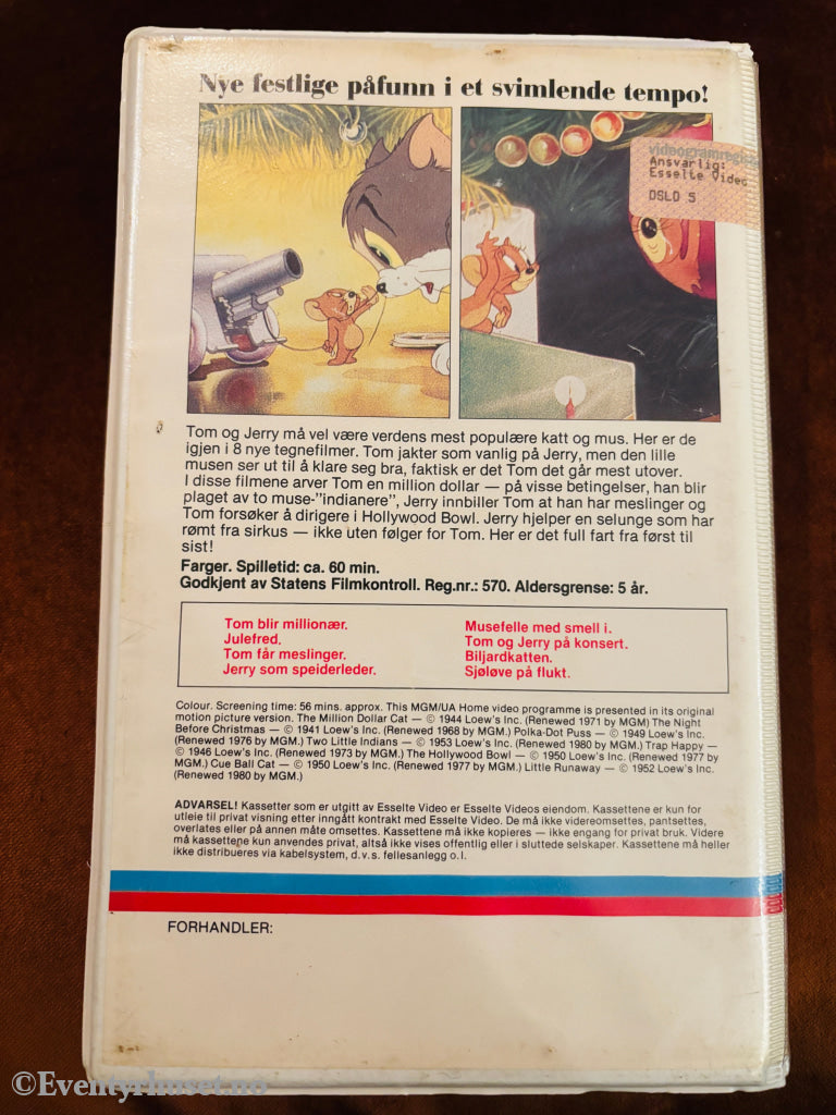 Tom og Jerry 3. VHS Big Box.