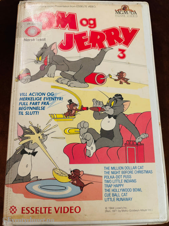 Tom og Jerry 3. VHS Big Box.