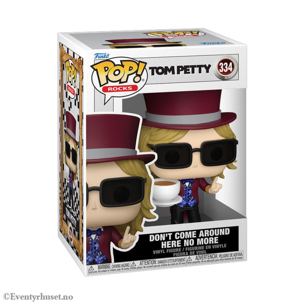 Tom Petty POP! Rocks Vinyl Figure Don’t Come Around Here No More 9 cm Collectibles
