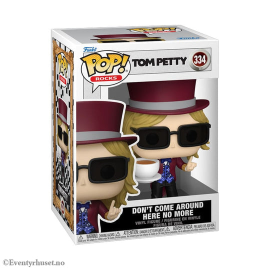 Tom Petty POP! Rocks Vinyl Figure Don’t Come Around Here No More 9 cm Collectibles