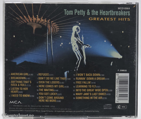 Tom Petty & the Heartbreakers. 1993. Greatest Hits. CD.