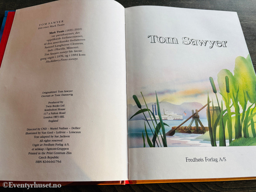 Tom Sawyer. Bok.