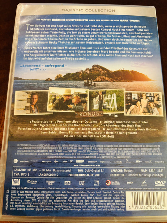 Tom Sawyer. DVD.