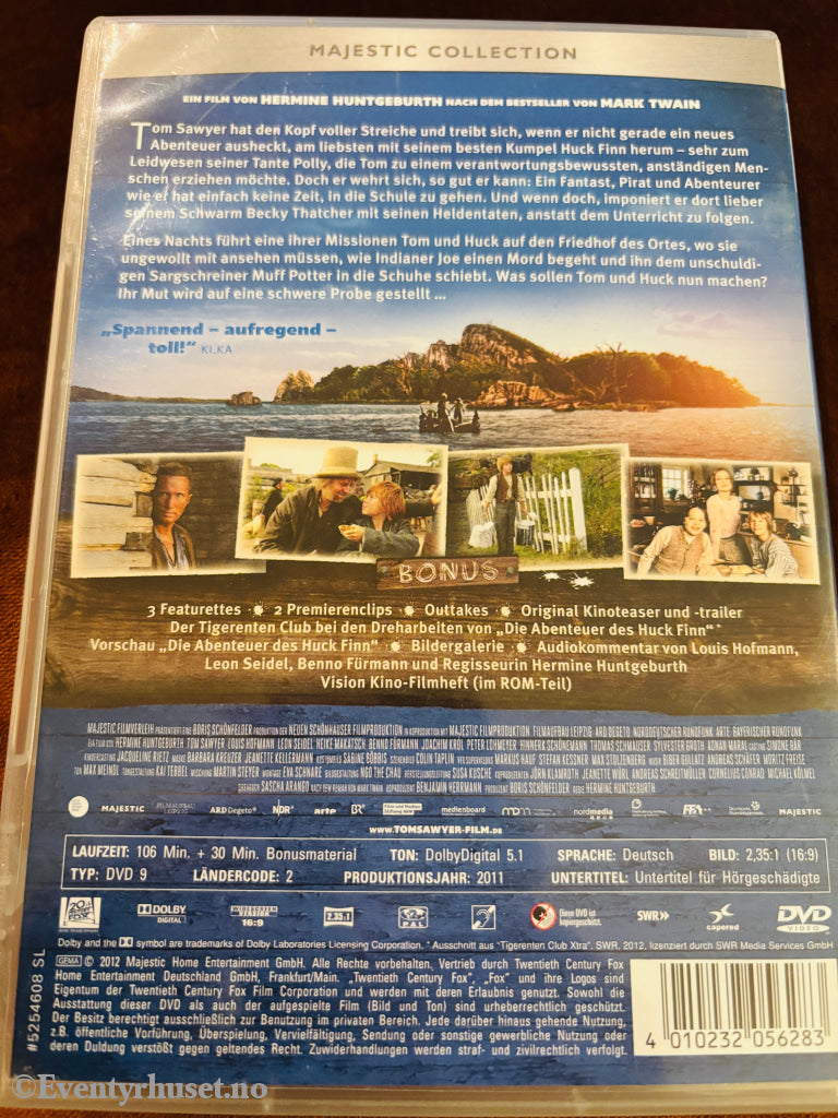 Tom Sawyer. DVD.