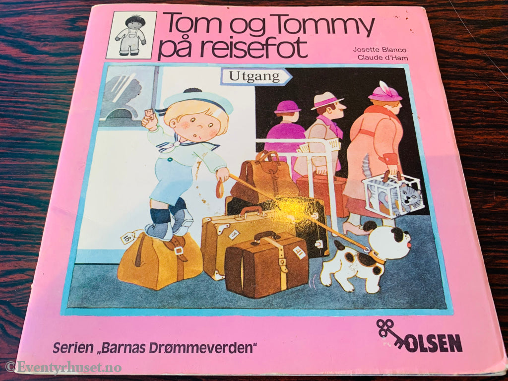 Tom & Tommy På Reisefot. Serien «Barnas Drømmeverden». 1978/81. Hefte