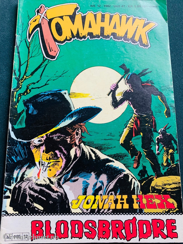 Tomahawk 1982/12. Tegneserieblad