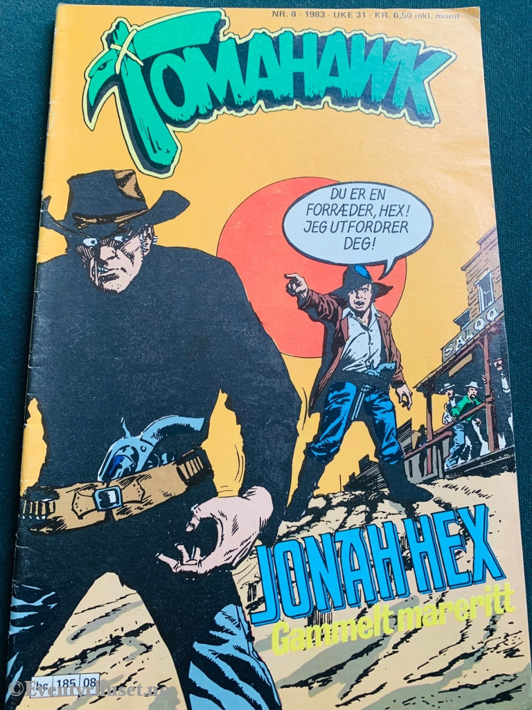 Tomahawk 1983/08. Tegneserieblad