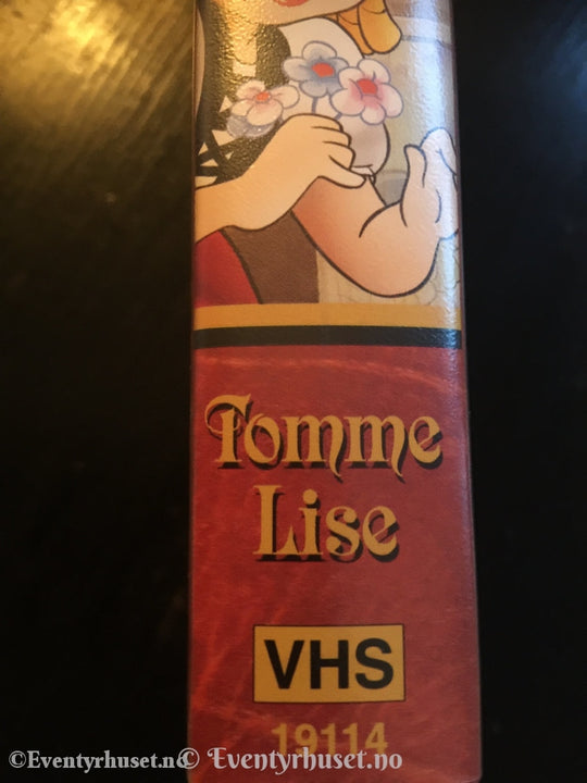 Tomme Lise (Klassiske Eventyr Som Kjøpefilm). 1992. Vhs. Vhs