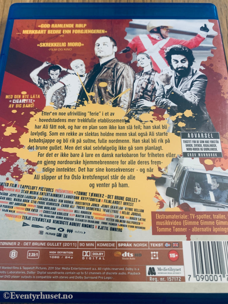 Tomme Tønner 2 – Det brune gullet (2011). Blu-Ray.