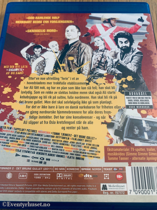 Tomme Tønner 2 – Det brune gullet (2011). Blu-Ray.