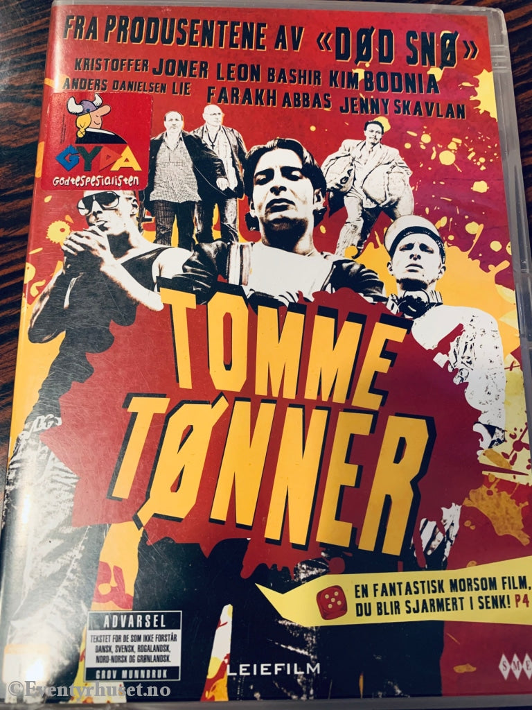 Tomme Tønner. 2010. Dvd Leiefilm.