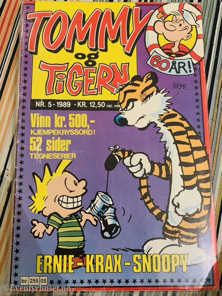 Tommy Og Tigern. 1989/05. Tegneserieblad