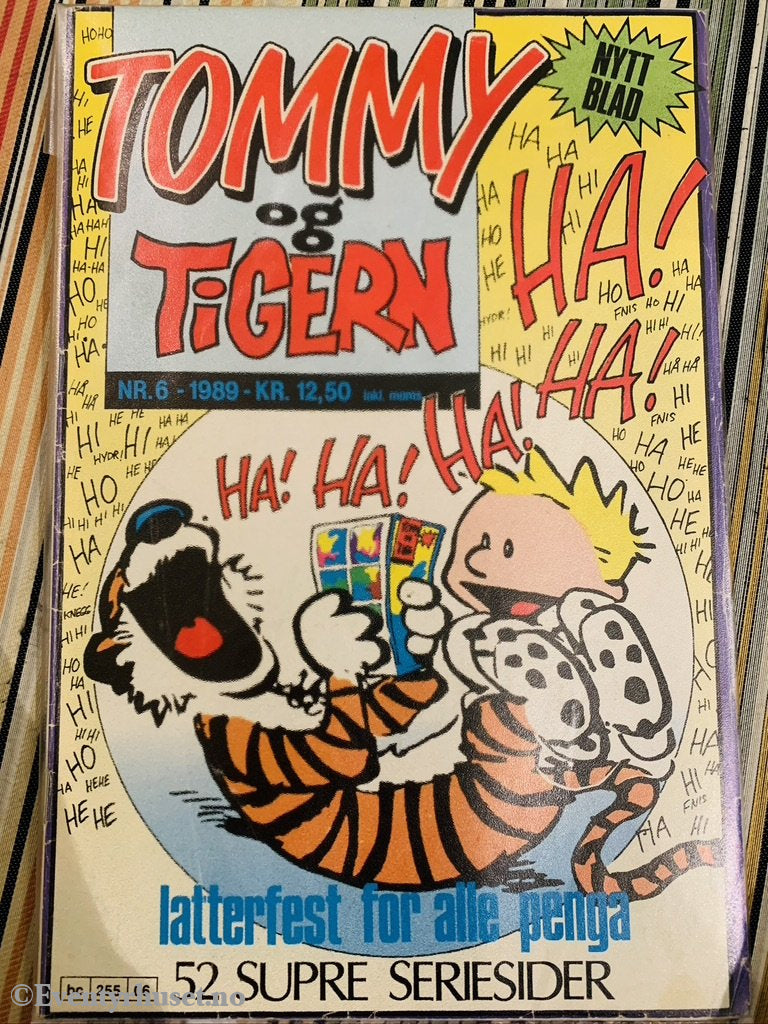 Tommy Og Tigern. 1989/06. Tegneserieblad