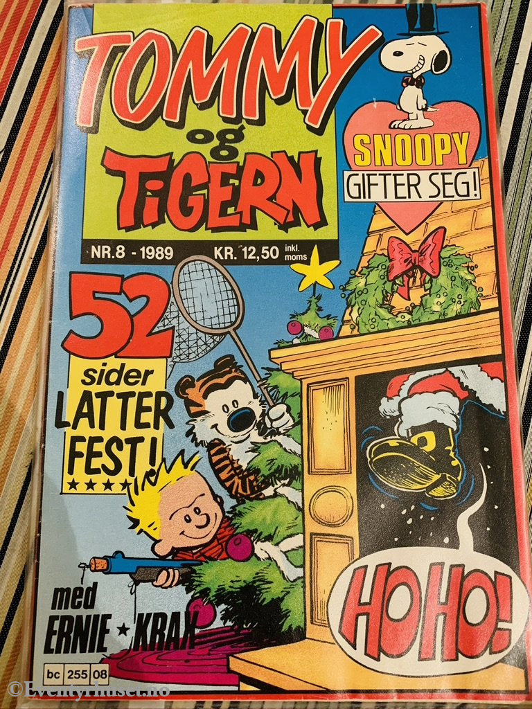 Tommy Og Tigern. 1989/08. Tegneserieblad