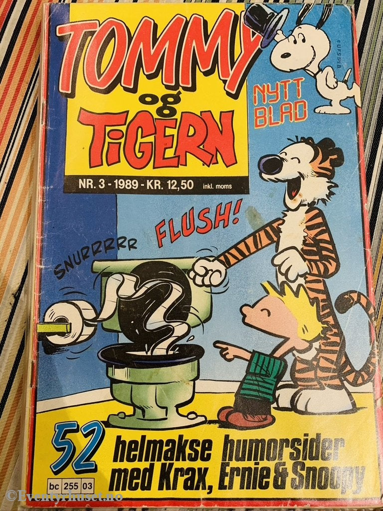 Tommy Og Tigern. 1989/03. Tegneserieblad