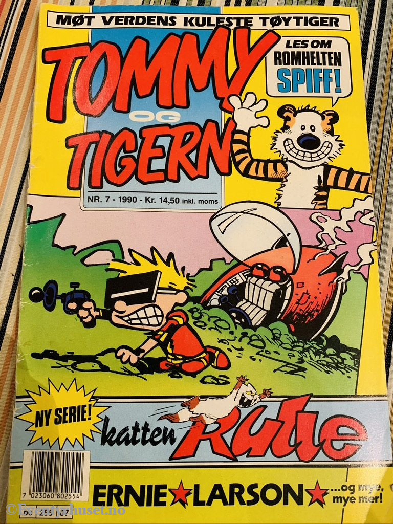 Tommy Og Tigern. 1990/07. Tegneserieblad