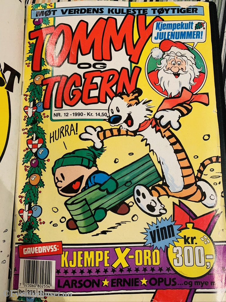 Tommy Og Tigern. 1990/12. Tegneserieblad