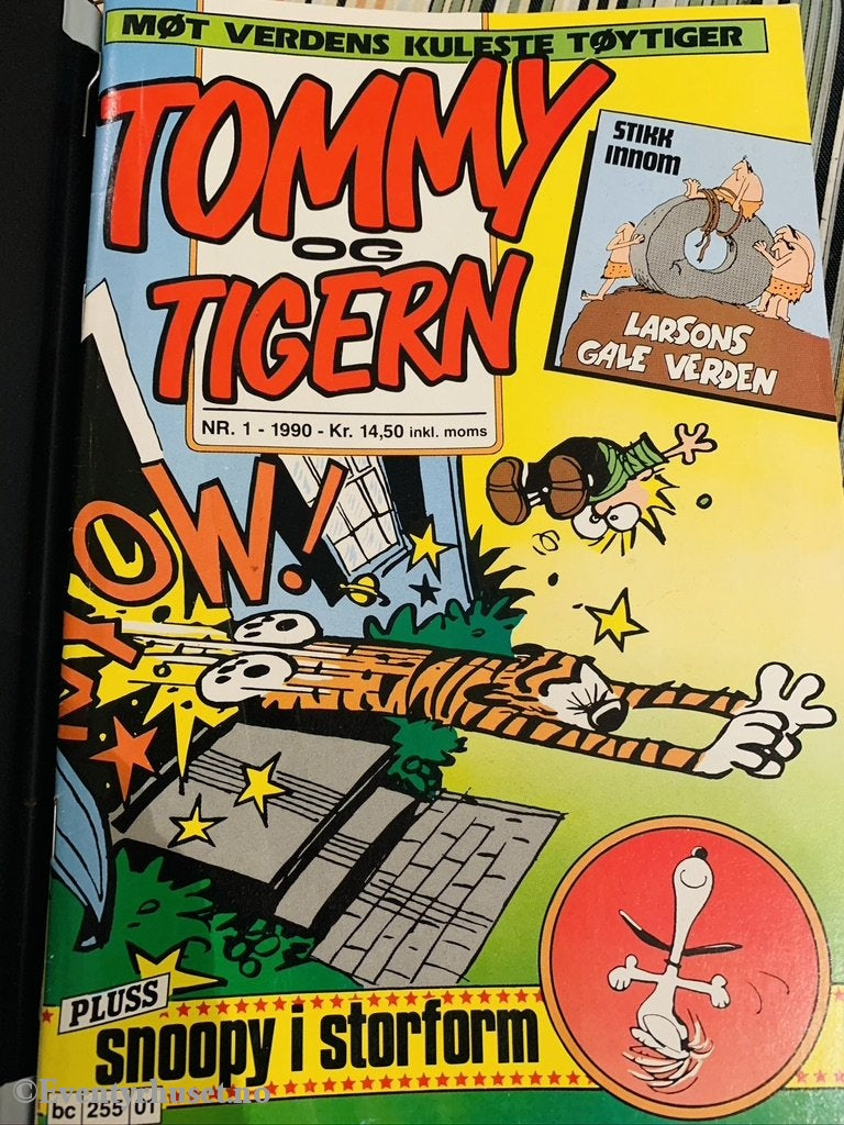 Tommy Og Tigern. 1990/01. Tegneserieblad