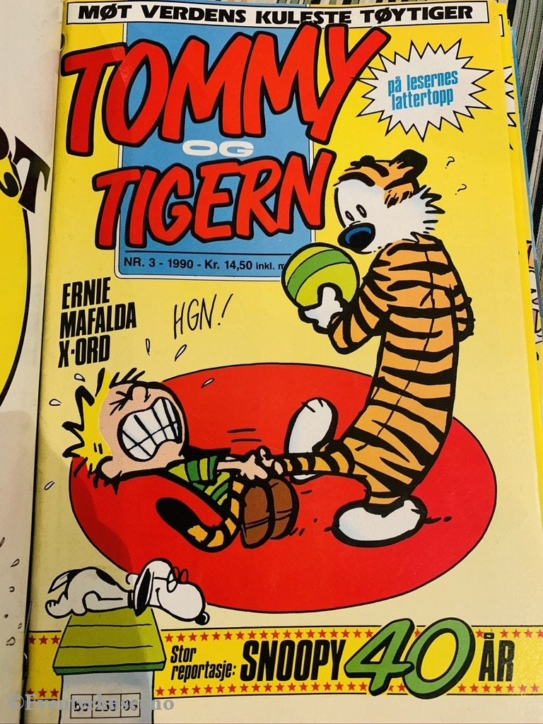 Tommy Og Tigern. 1990/03. Tegneserieblad