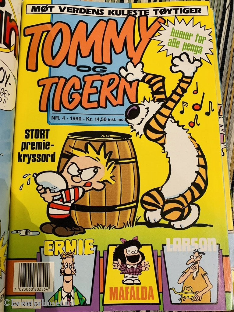 Tommy Og Tigern. 1990/04. Tegneserieblad