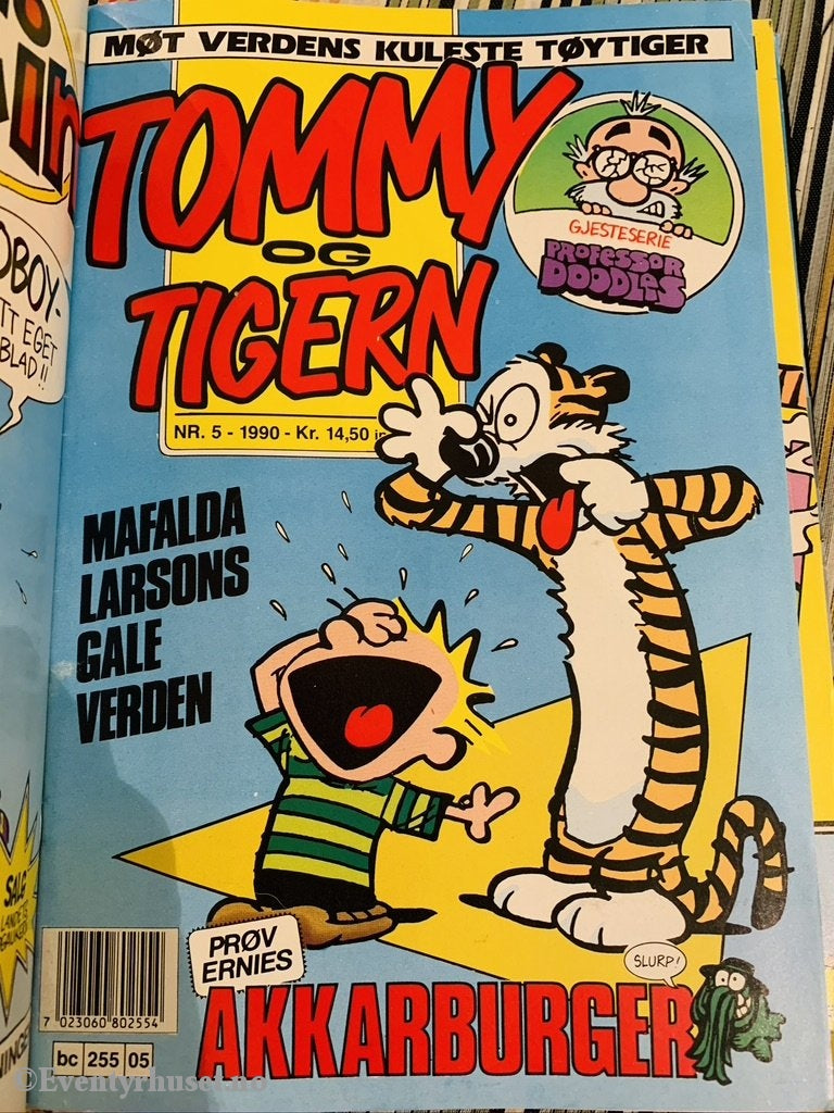 Tommy Og Tigern. 1990/05. Tegneserieblad