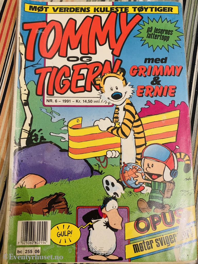 Tommy Og Tigern. 1991/06. Tegneserieblad