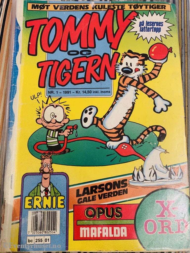 Tommy Og Tigern. 1991/01. Tegneserieblad