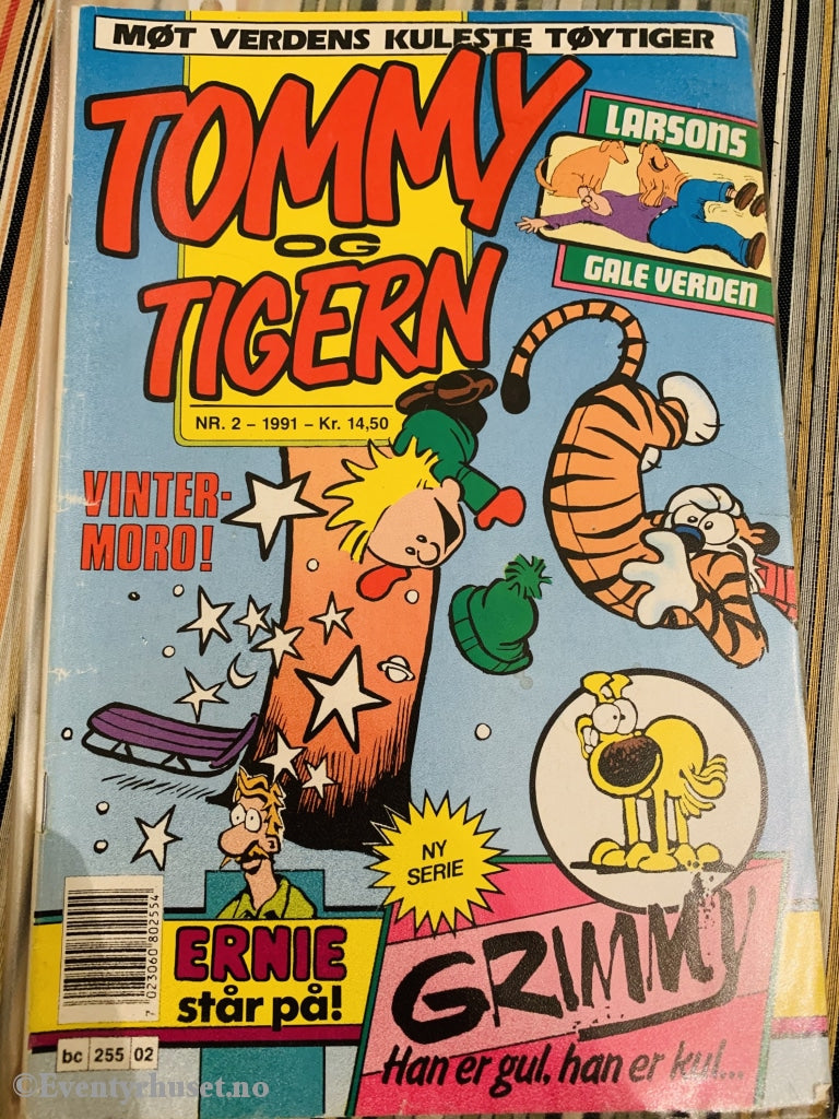 Tommy Og Tigern. 1991/02. Tegneserieblad
