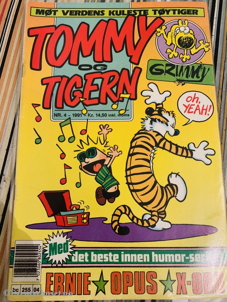 Tommy Og Tigern. 1991/04. Tegneserieblad