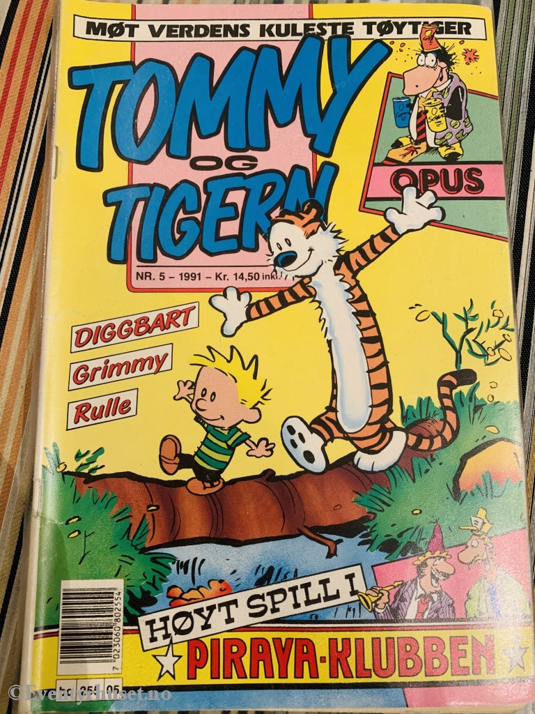 Tommy Og Tigern. 1991/05. Tegneserieblad