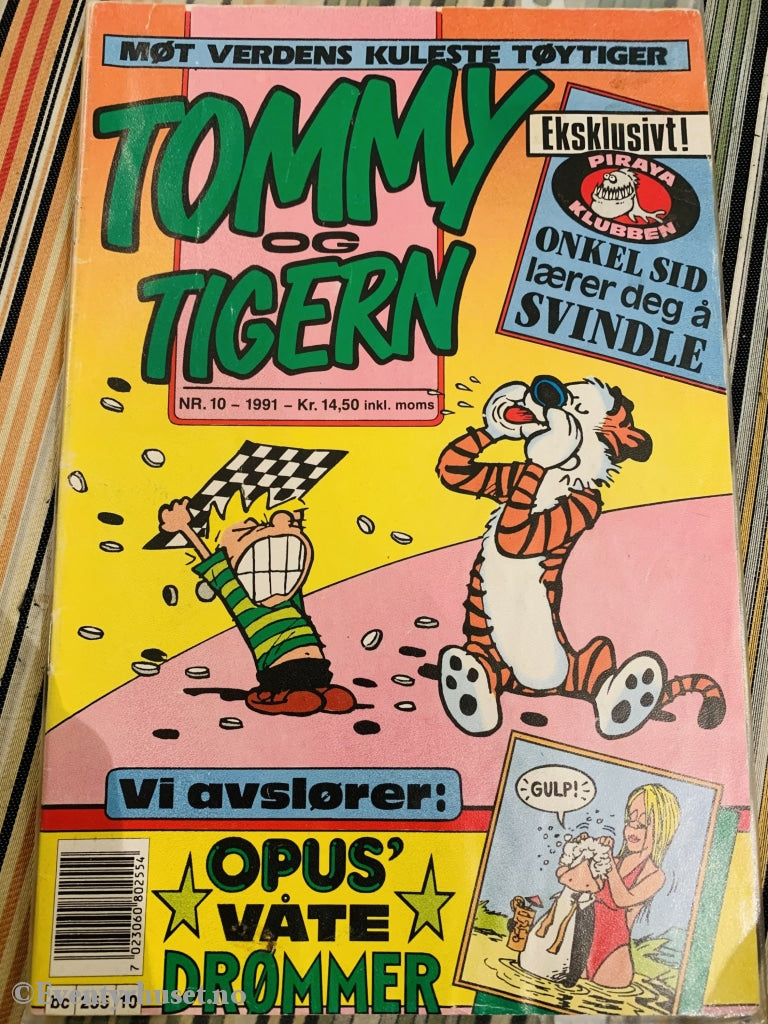 Tommy Og Tigern. 1991/10. Tegneserieblad