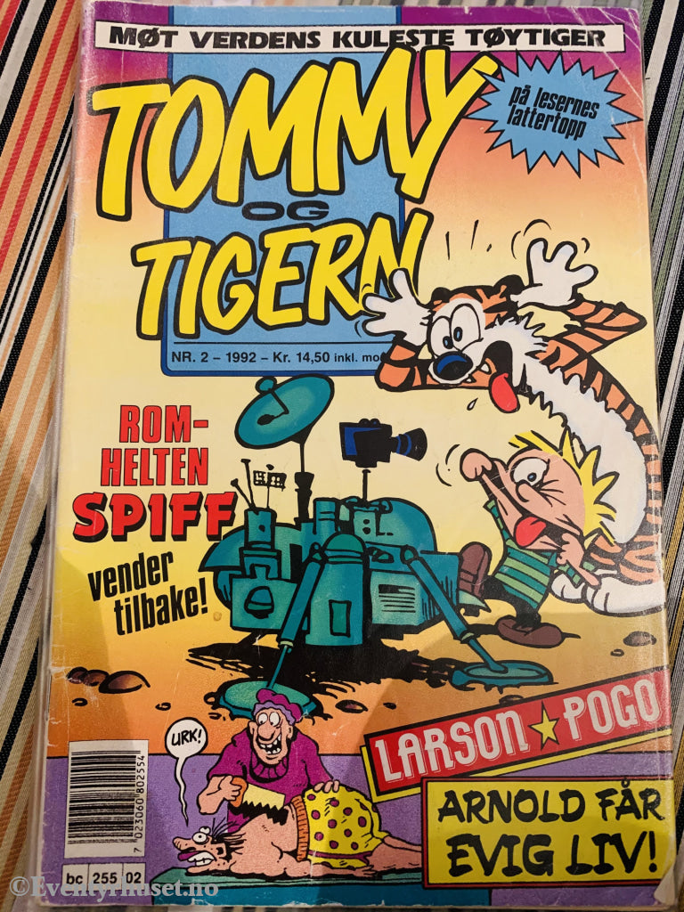 Tommy Og Tigern. 1992/02. Tegneserieblad