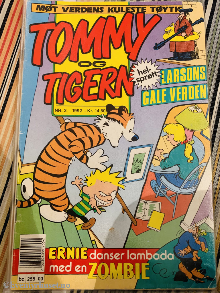 Tommy Og Tigern. 1992/03. Tegneserieblad