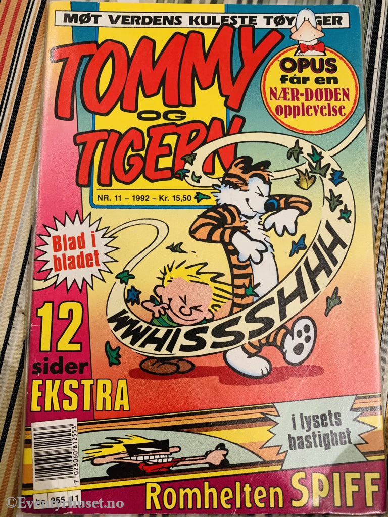 Tommy Og Tigern. 1992/11. Tegneserieblad