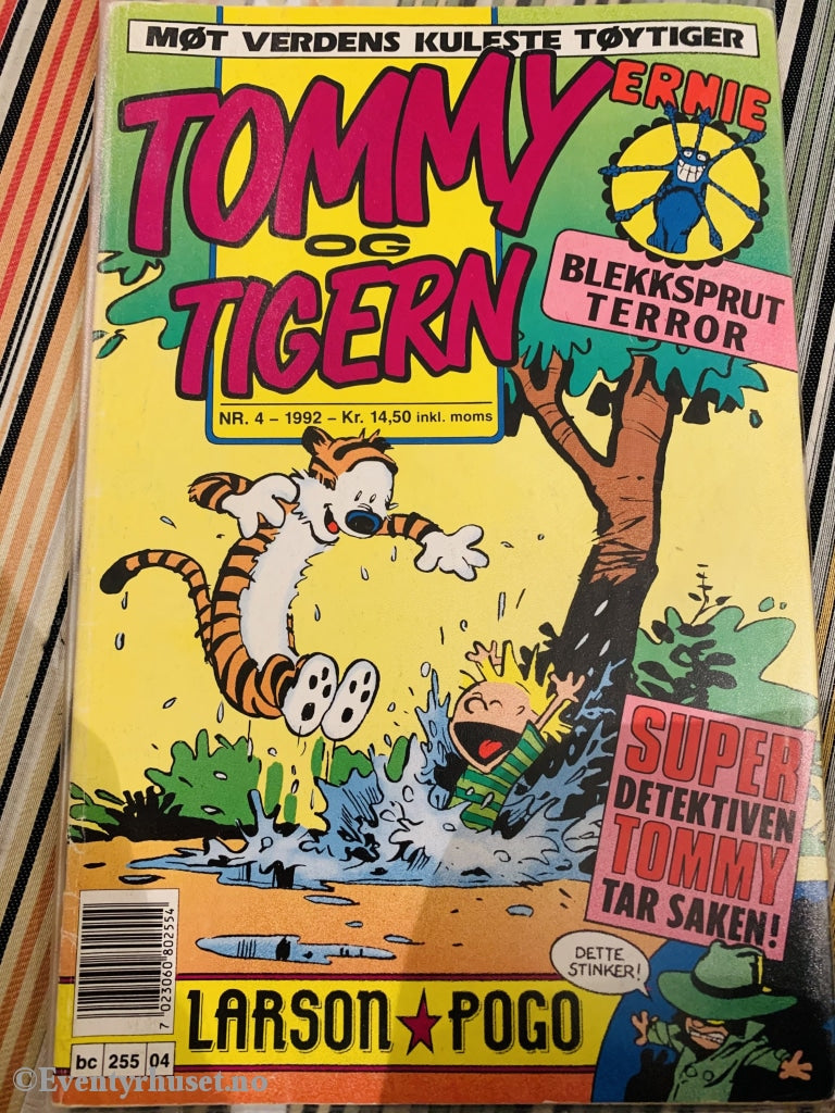 Tommy Og Tigern. 1992/04. Tegneserieblad
