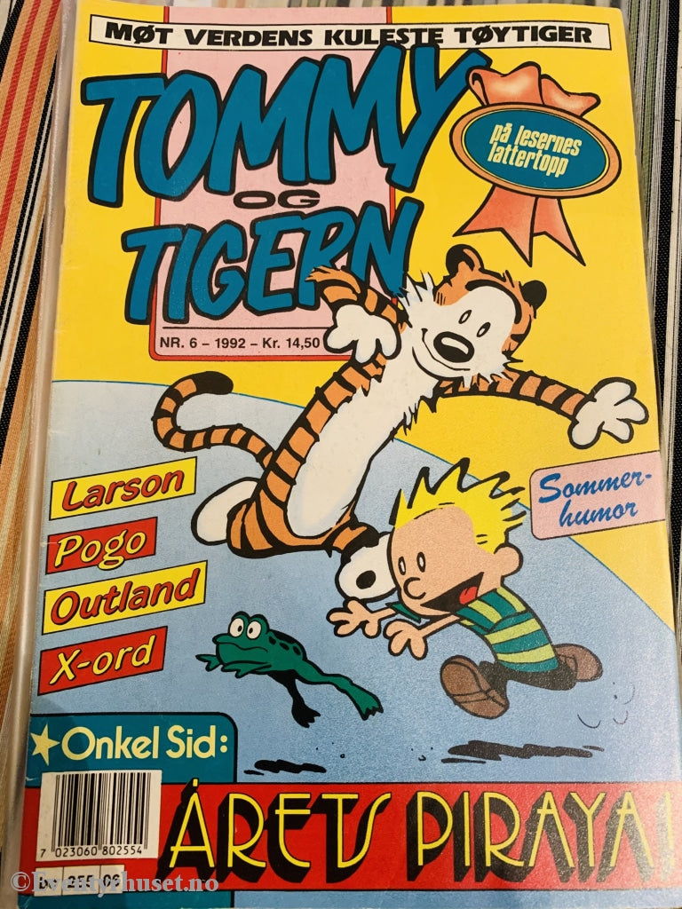 Tommy Og Tigern. 1992/06. Tegneserieblad