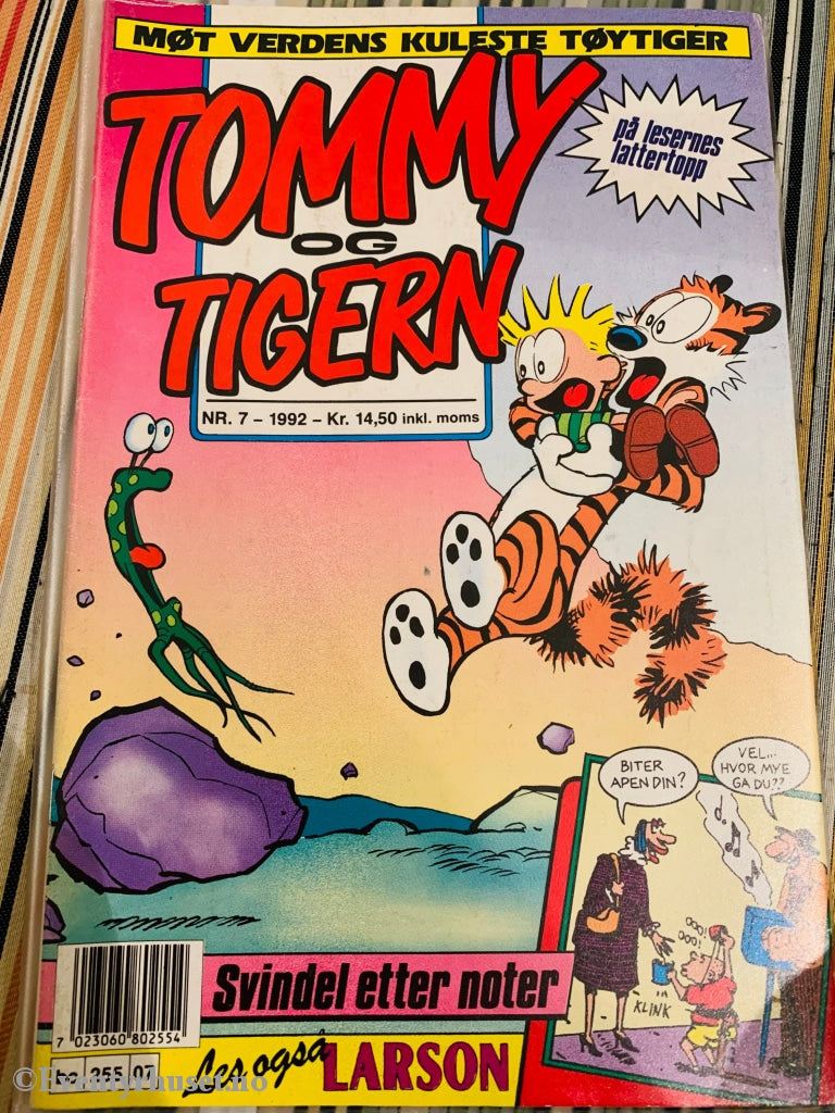 Tommy Og Tigern. 1992/07. Tegneserieblad