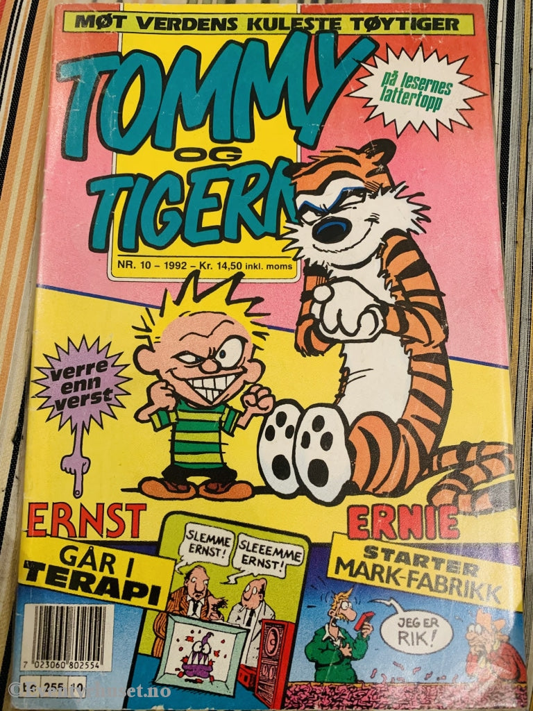 Tommy Og Tigern. 1992/10. Tegneserieblad