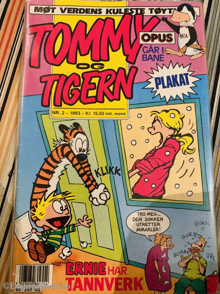 Tommy Og Tigern. 1993/02. Tegneserieblad