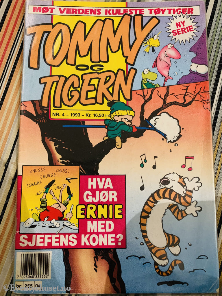 Tommy Og Tigern. 1993/04. Tegneserieblad