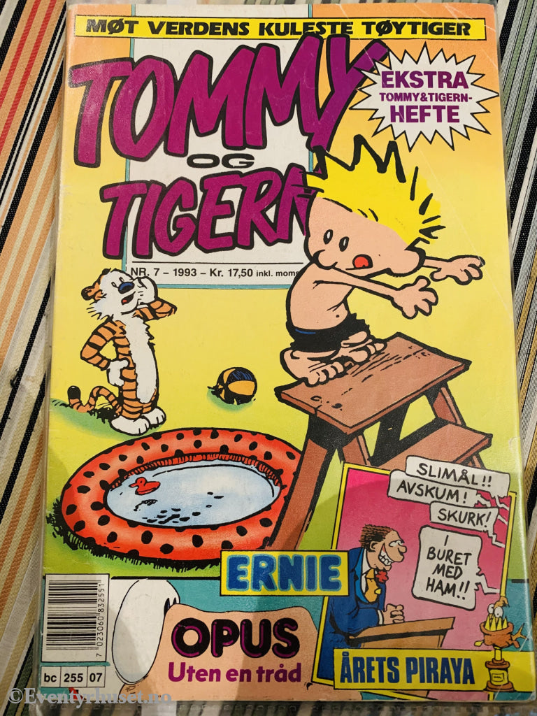 Tommy Og Tigern. 1993/07. Tegneserieblad