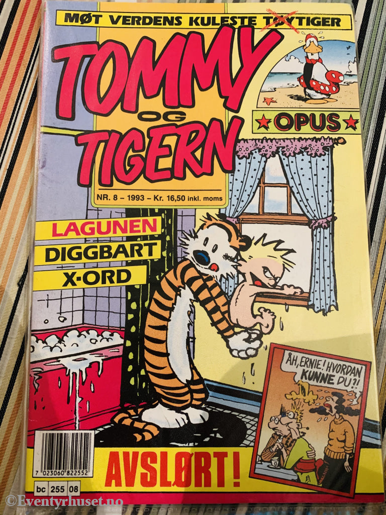 Tommy Og Tigern. 1993/08. Tegneserieblad