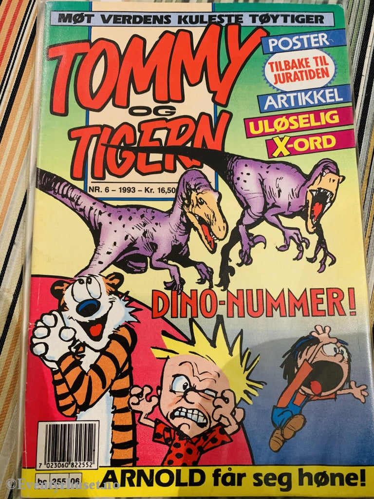 Tommy Og Tigern. 1993/06. Tegneserieblad