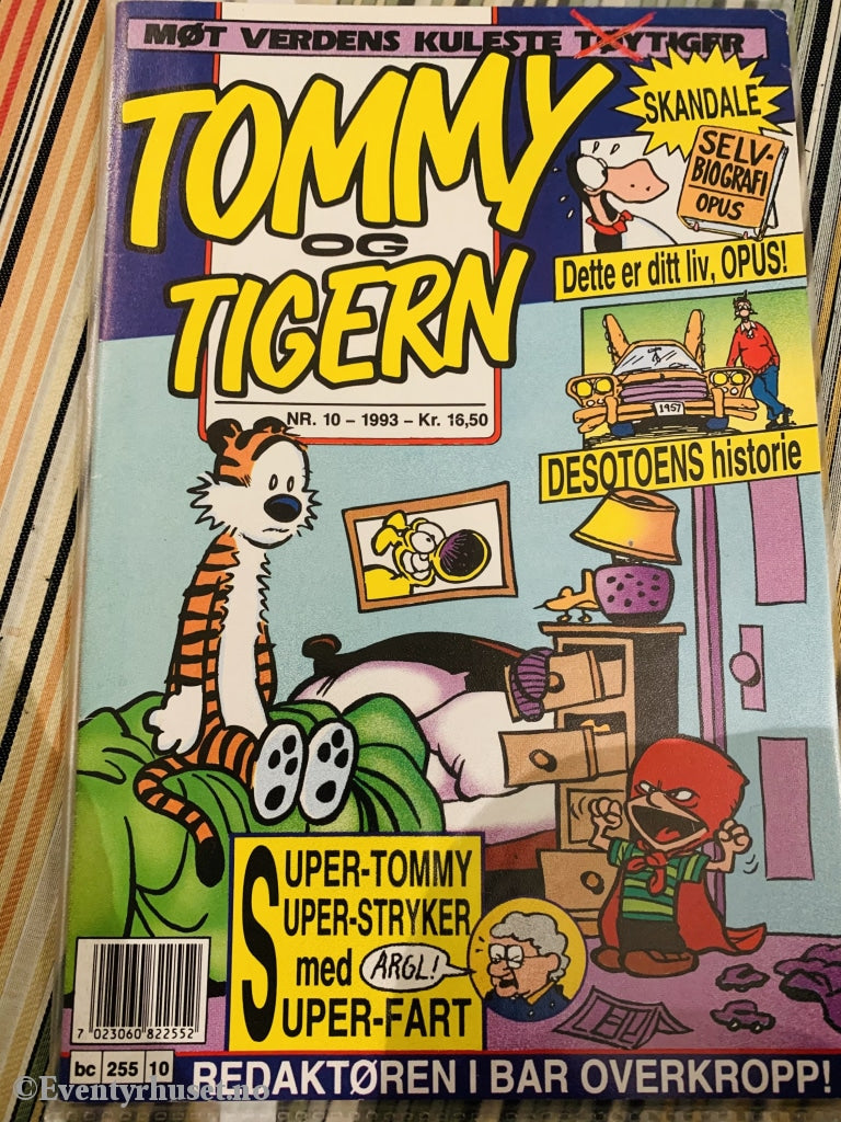 Tommy Og Tigern. 1993/10. Tegneserieblad