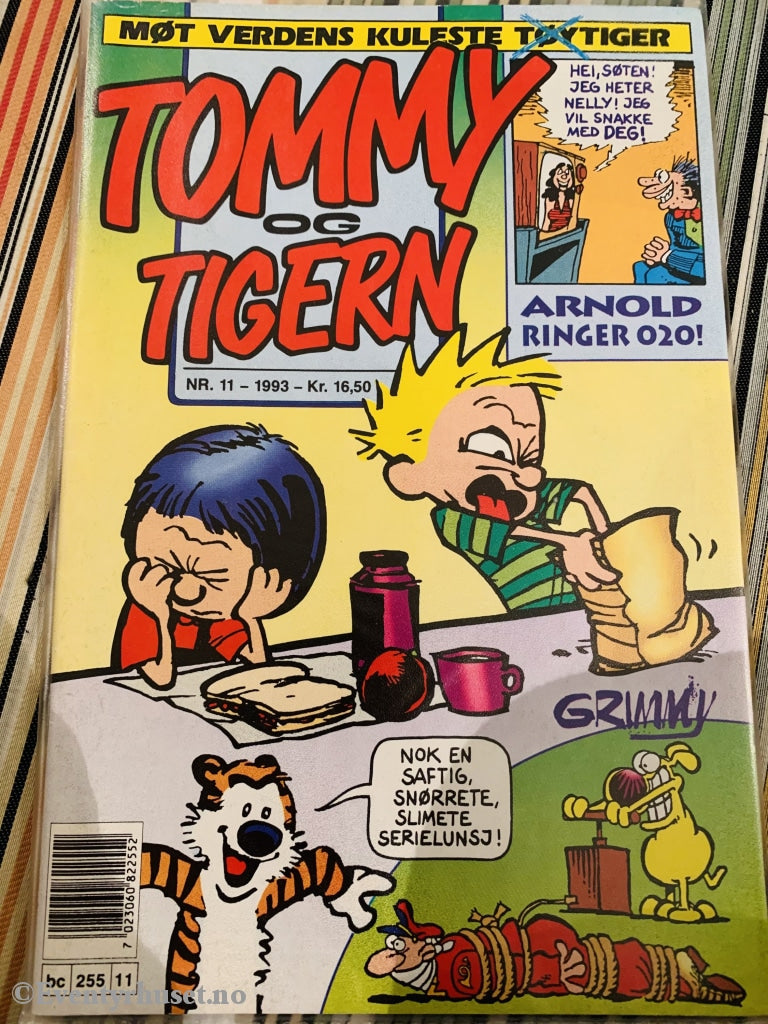 Tommy Og Tigern. 1993/11. Tegneserieblad