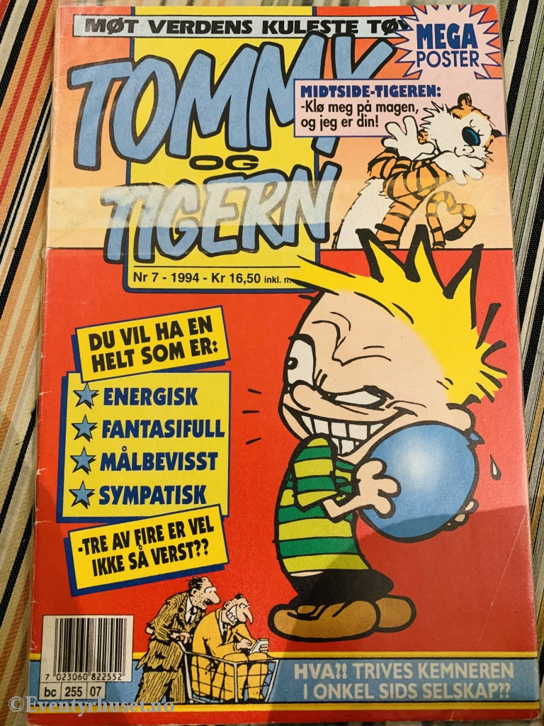 Tommy Og Tigern. 1994/07. Tegneserieblad