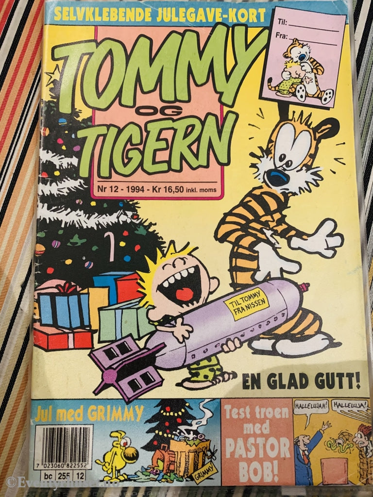 Tommy Og Tigern. 1994/12. Tegneserieblad
