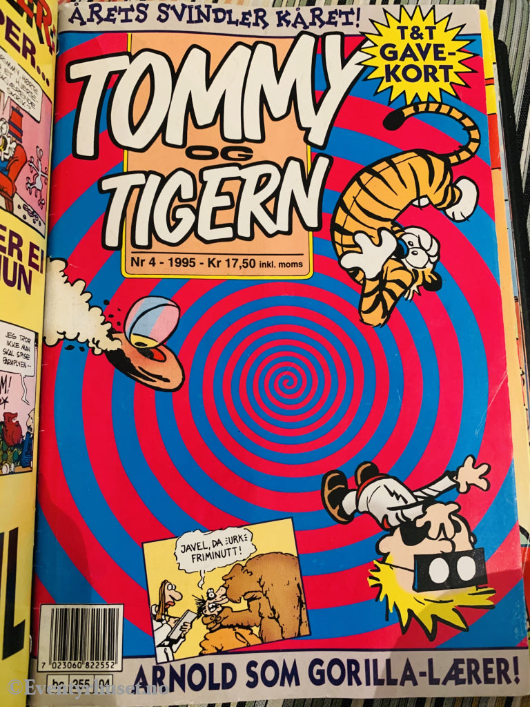 Tommy Og Tigern. 1995/04. Tegneserieblad