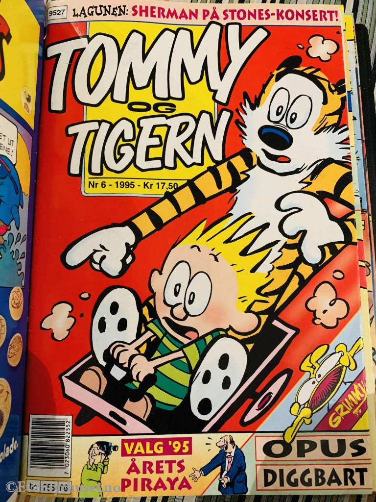 Tommy Og Tigern. 1995/06. Tegneserieblad