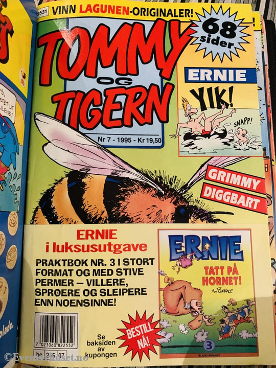 Tommy Og Tigern. 1995/07. Tegneserieblad